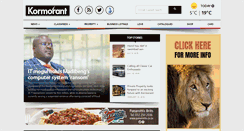 Desktop Screenshot of kormorant.co.za